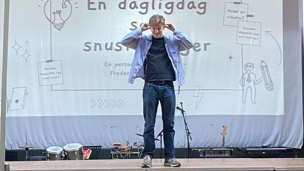 Frederik Vestbjerg fra Snusforedrag